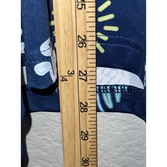 Chubbies The Liberty Cup Neon Lights Performance Polo Navy Blue Size M - Picture 7 of 8